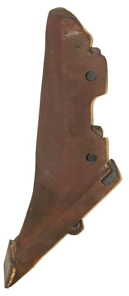 KRAMP Grubberspitze 260x50x6mm, gekrümmt, passend für Grégoire-Besson - 1 Stück - 850108392N
