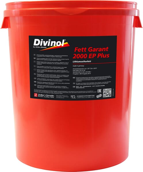KRAMP Garant 2000 EP Plus Schmierfett 25 kg 85431H014
