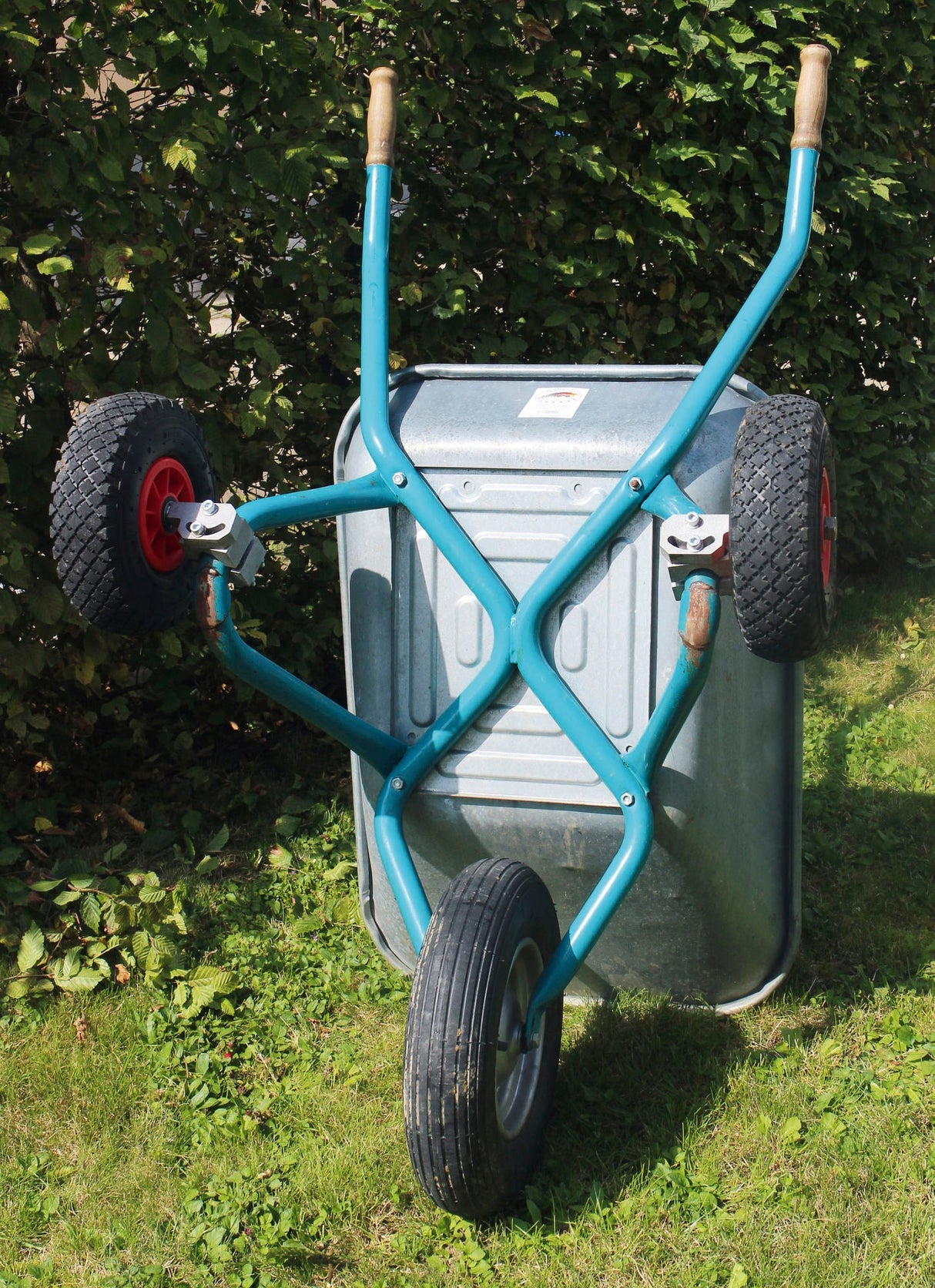 Kerbl Stützräder für Schubkarre 2er-Set, PU 29396