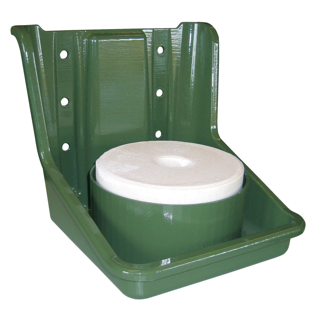 Kerbl Lecksteinhalter mit rundem Einsatz 32480