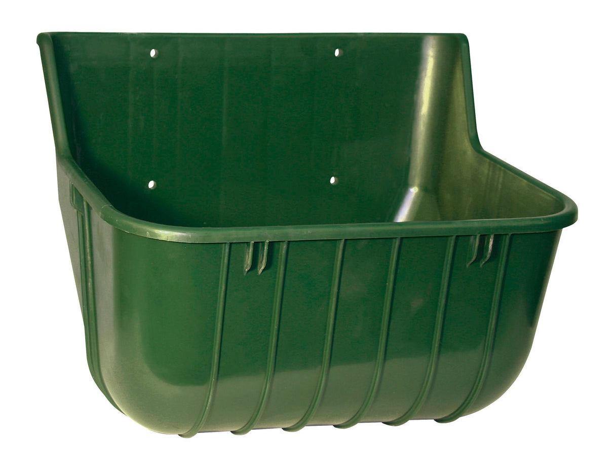 Kerbl Rinder-und Pferdetrog,rechteck Kunstst., ohne Kante, ca.15 l 3258