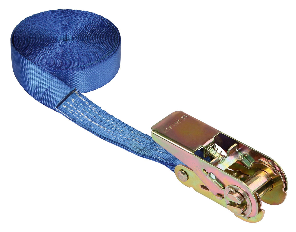 Kerbl Ratschenzurrgurt eintlg. blau 25mm / 5m; Zurrkraft 800 kg 37110
