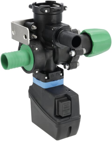 Arag Elektrisches Hauptsteuerventil mit einstellbarem Höchstdruckventil und T5-Gabelkupplung 150l/m 20 bar 871T502