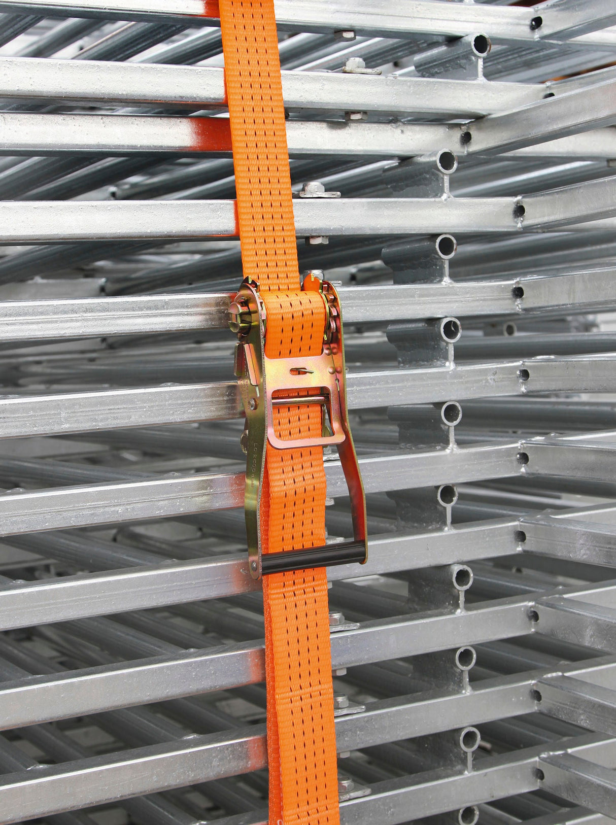 Kerbl Ratschenzurrgurt 2-teilig, orange, 50mm / 6m; 4000 kg 37144