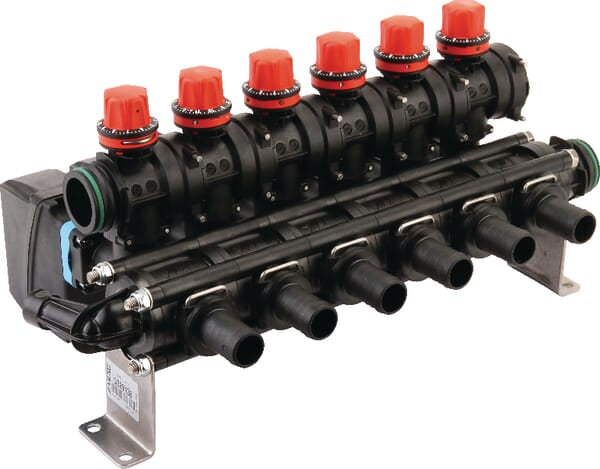Unité de valve 6TB avec connexion à fourche