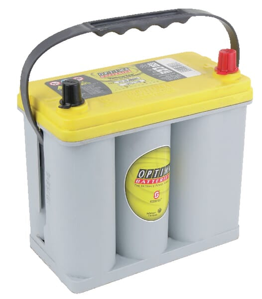 KRAMP Antriebsbatterie Optima Yellow Top 12V 38Ah 460A AGM YTR 2.7 873176