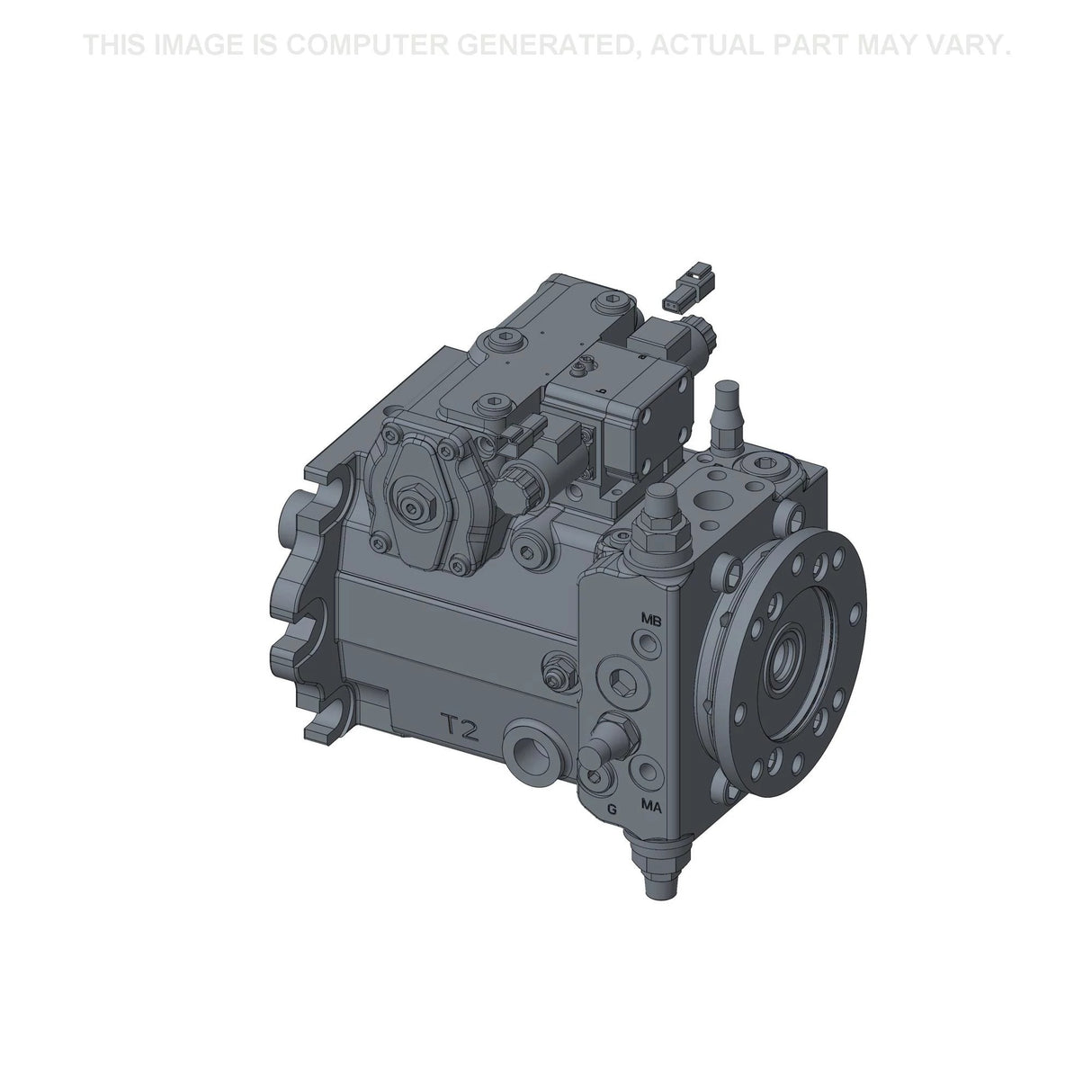 Original New Holland CNH Ersatzteil Nummer 87490609 PUMPE HYDROSTATISCH
