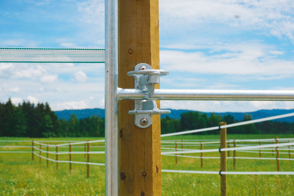 Kerbl Weidetor verstellbar 1 1,7 m verzinkt, incl. Montageset 44893