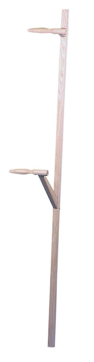 Kerbl Holz Sensenbaum, 150 cm Esche, zwei Holzgriffe 5025