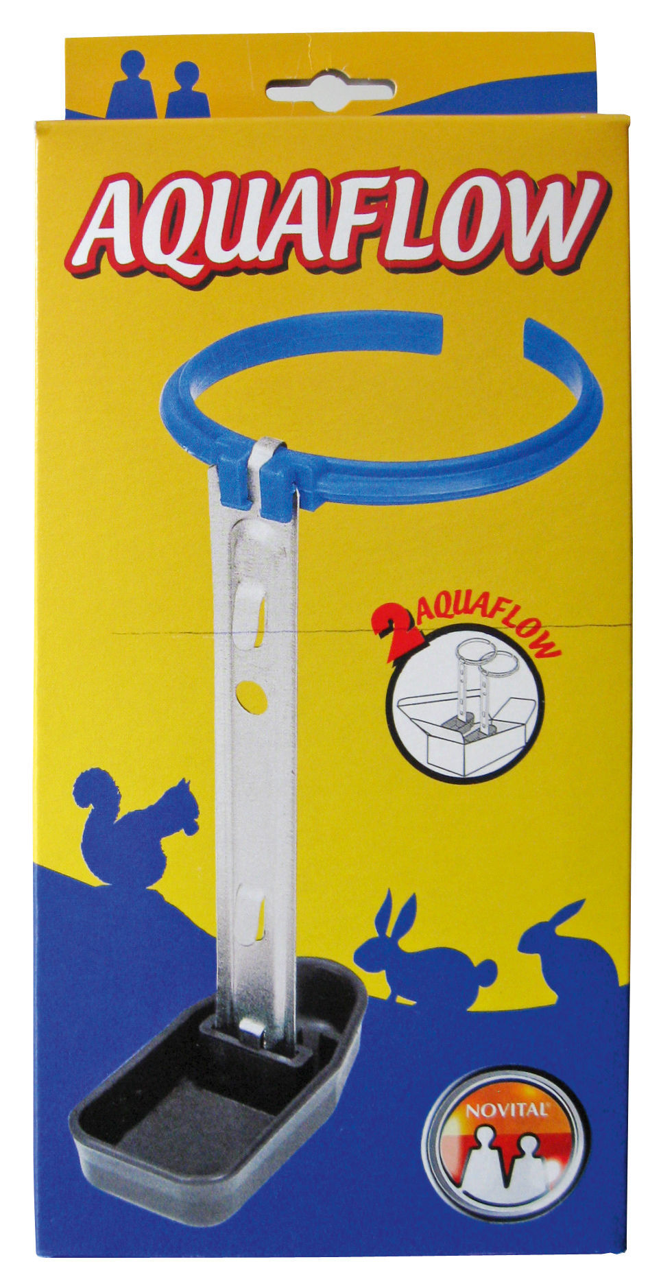 Novital Flaschenhalter, Tasse aus Kunststoff, 2 St.im Karton 74306