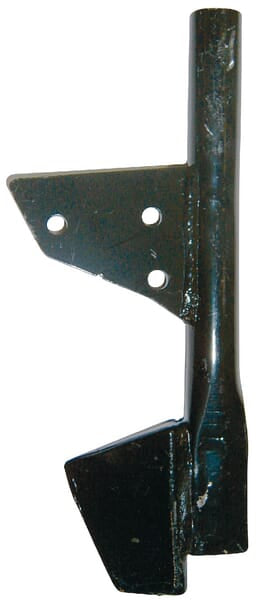 Seed tube at the front