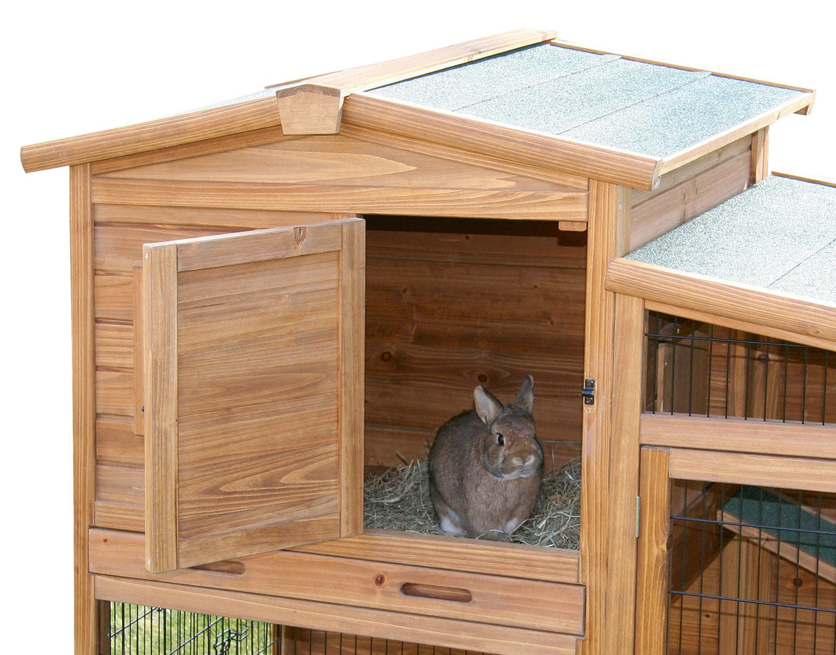 Kerbl Kleintierstall FORTUNA 160x80x117cm inkl.Freigehege 82813