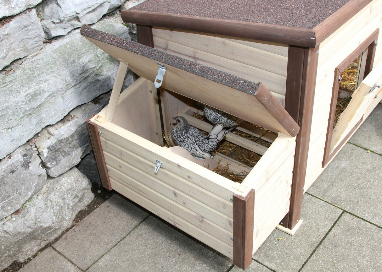 Kerbl NoFrost Thermo-Hühnerstall beheizbar, 146 x 74 x 82 cm 82844