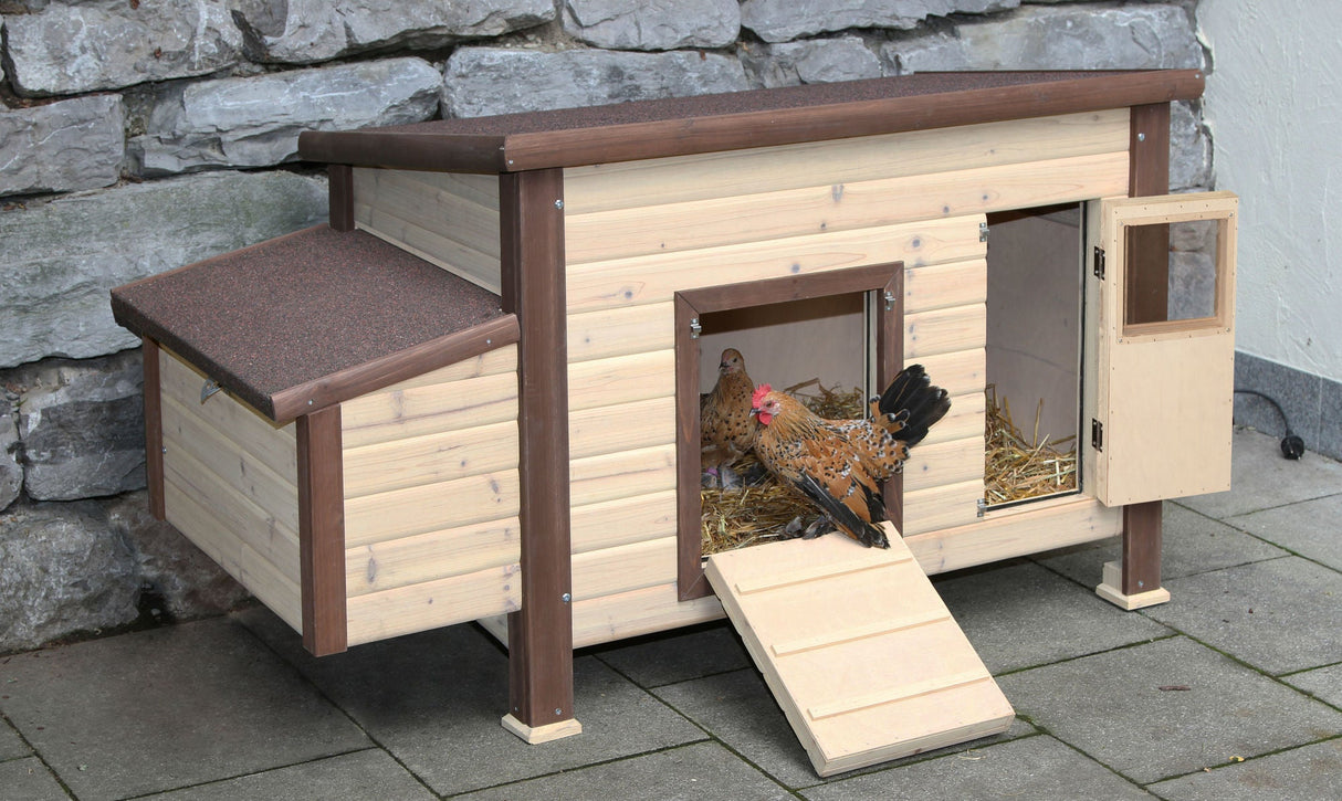 Kerbl NoFrost Thermo-Hühnerstall beheizbar, 146 x 74 x 82 cm 82844