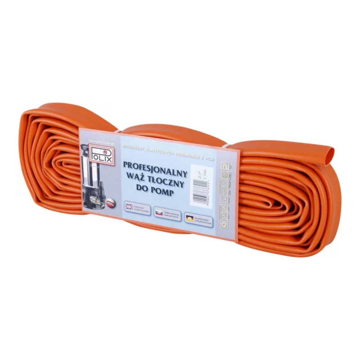 Polix Druckschlauch für Tauchpumpen, Ø 32 mm, 10 m 9100003210