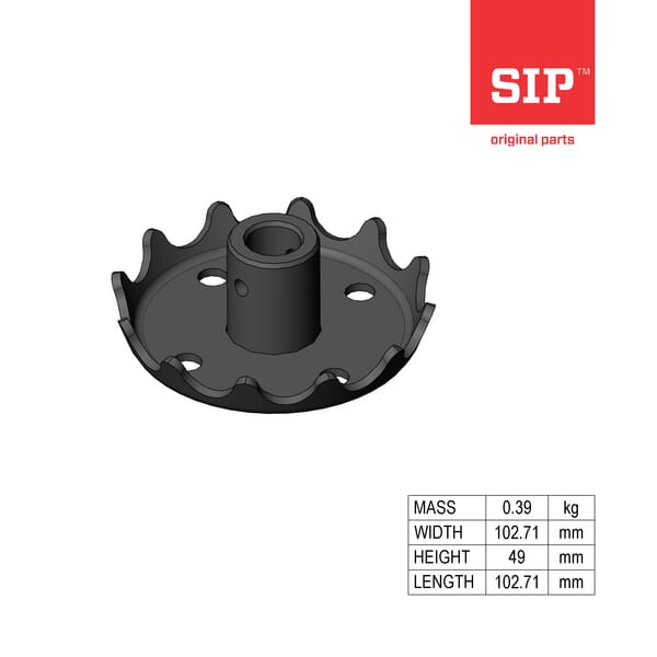 SIP.SI Zahnradsegment, geschweißt 910073002C