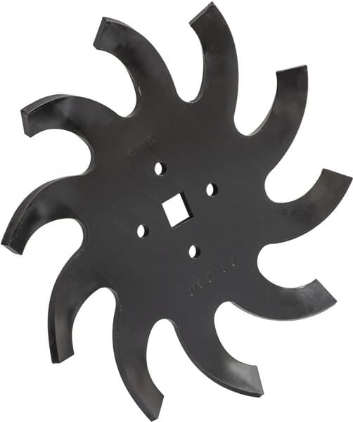 Disque de houe rotative à droite