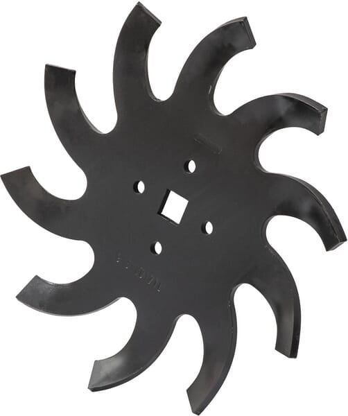 Disque de houe rotative à gauche