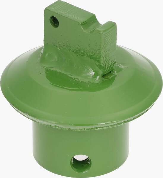 Mixing head lower part left.