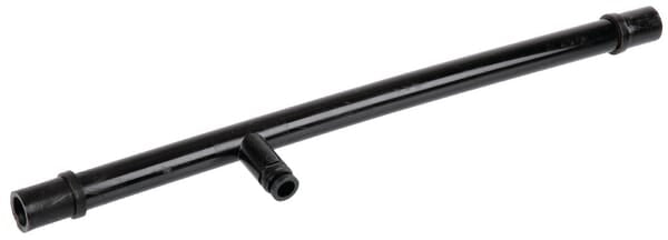 Pipe with plug-in nozzle