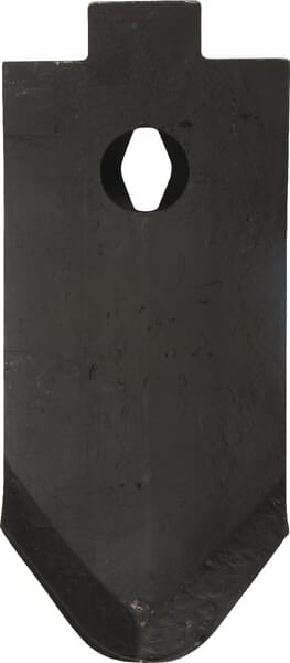 KRAMP Grubberspitze 210x100x12mm, flach, 1 Loch, passend für Kerner 92229N