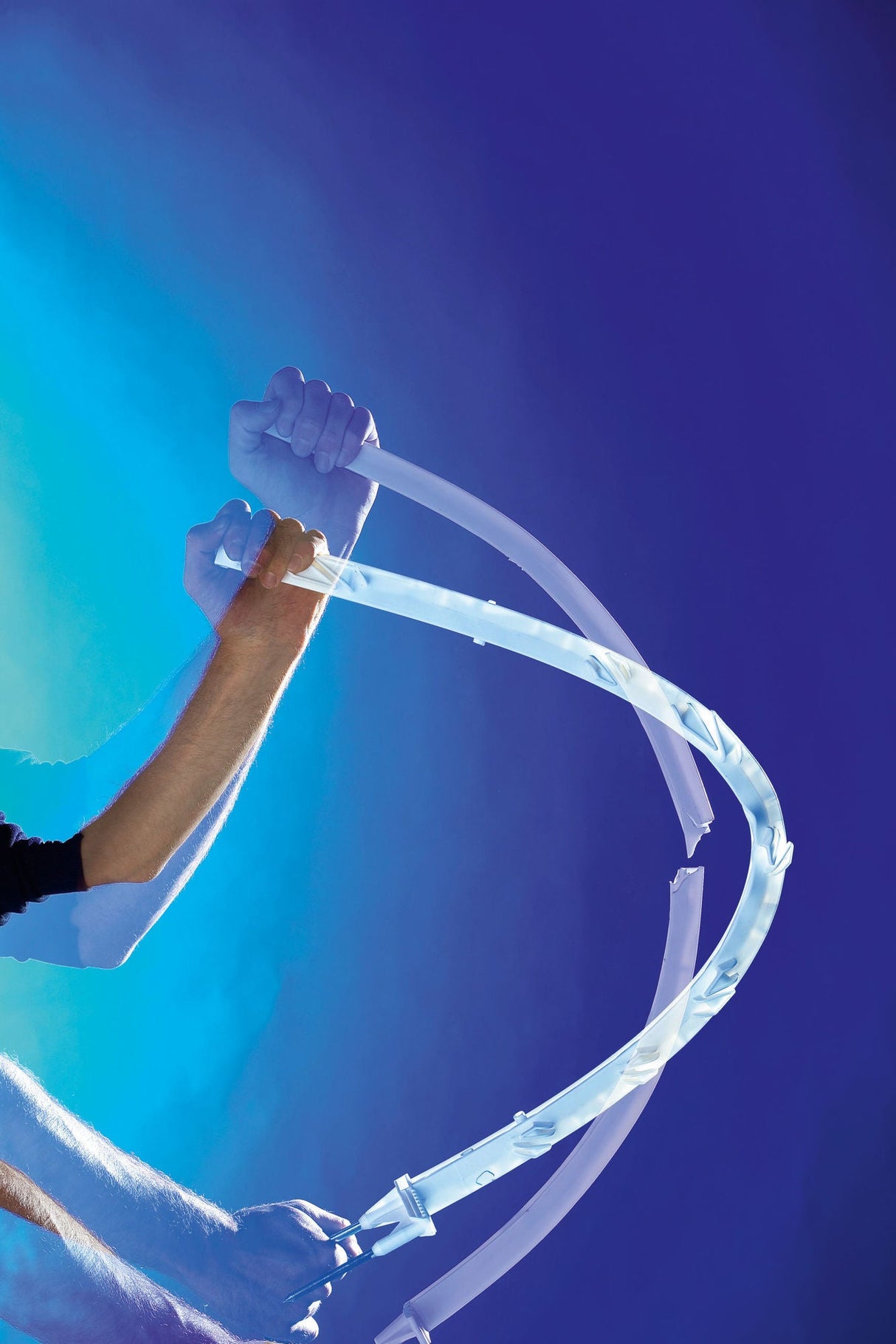 Kerbl TITAN Kunststoffpfahl, Doppeltritt, 157cm 441801