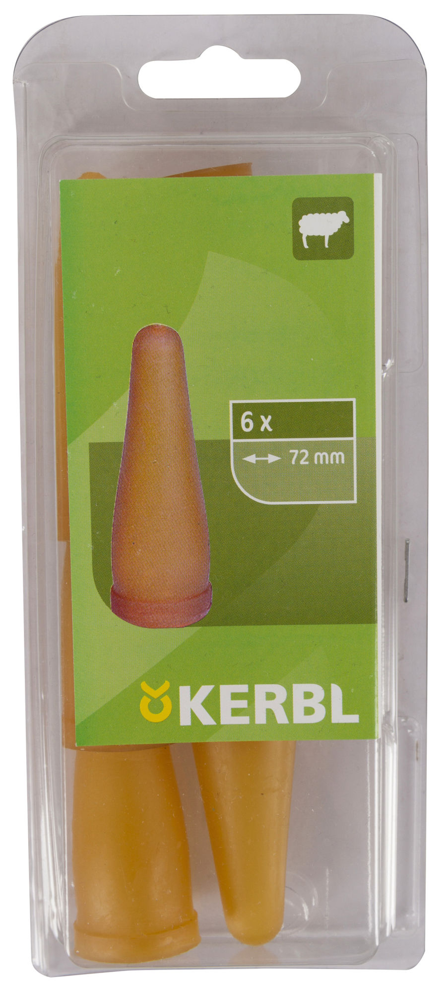 Kerbl Flaschensauger 2710 6 Stück