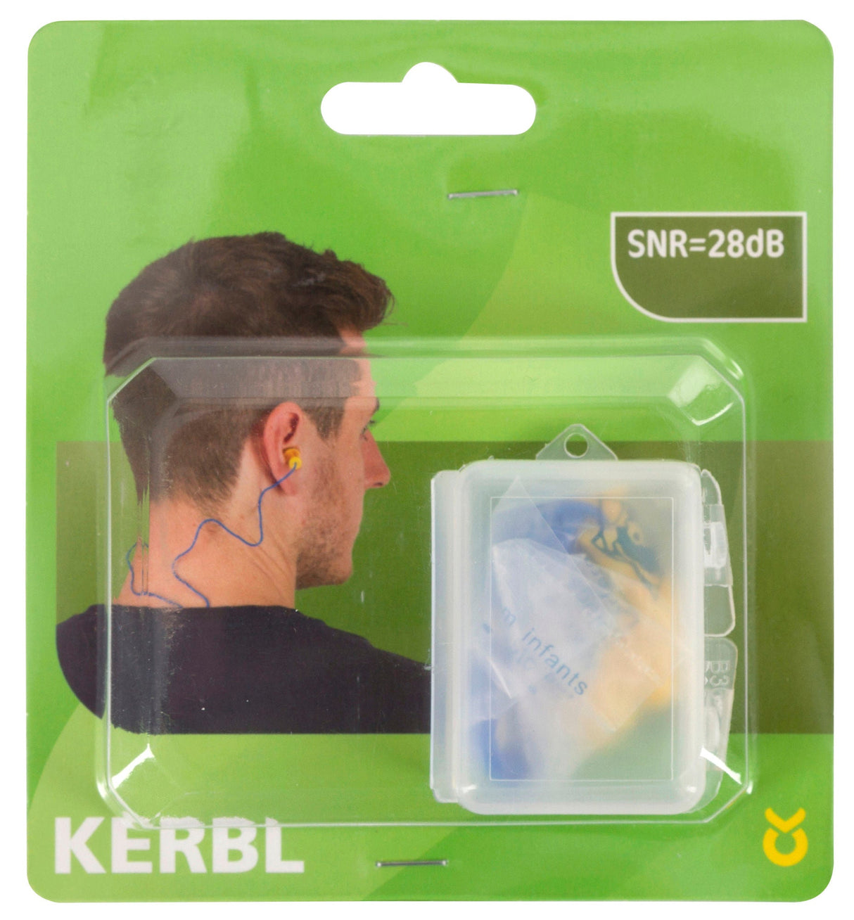 Kerbl Gehörstöpsel in Box mit 3-fach Flansch 34497