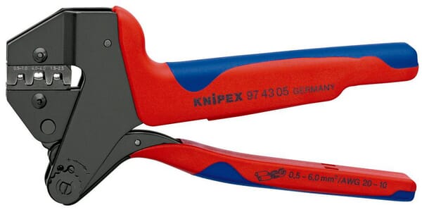 Crimping system pliers
