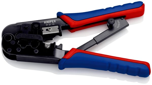 Crimping pliers for western plugs
