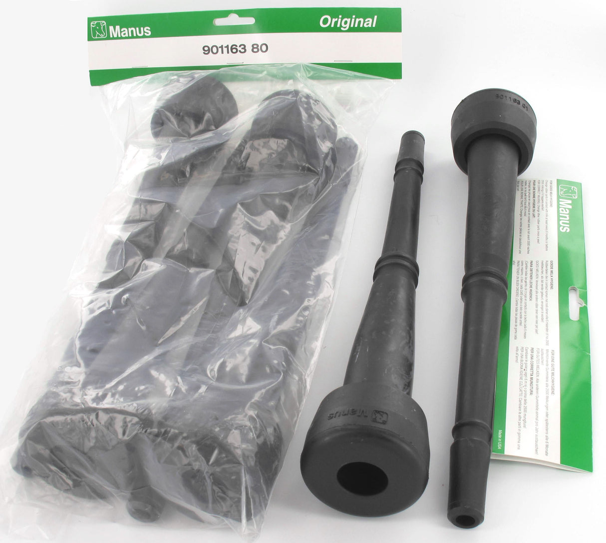 Manus / DeLaval original Satz Zitzengummi, lang 89382880 (A00-893-828-80)