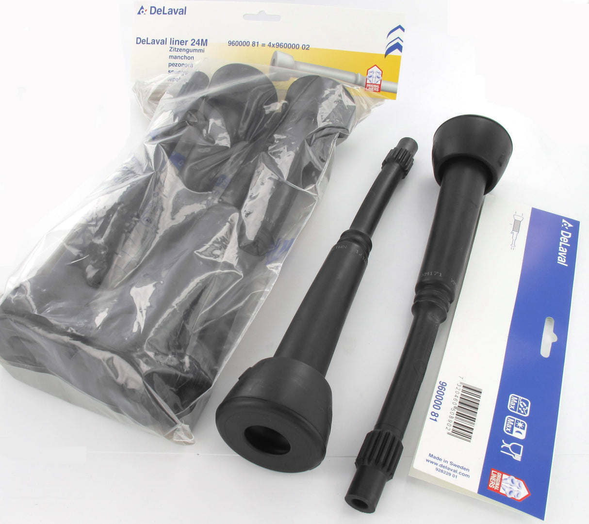 DeLaval NR Satz Zitzengummi lg. Kleiner Kpfür 2-rillig 96000081 (A00-960-000-81)