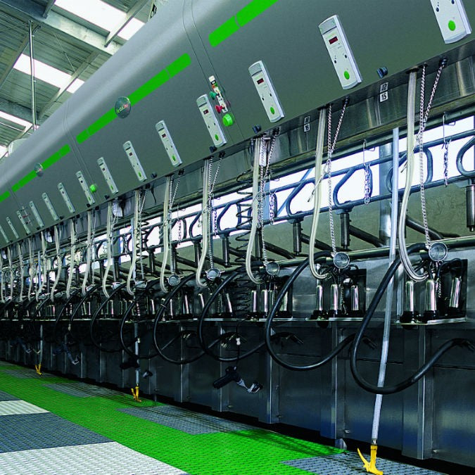 Side-by-side milking parlor Magnum 90i