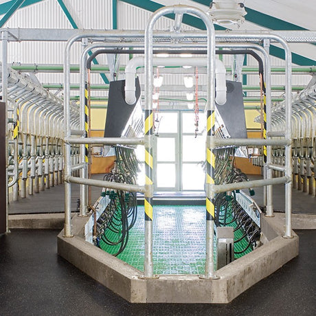 Side-by-side milking parlor Global 90i