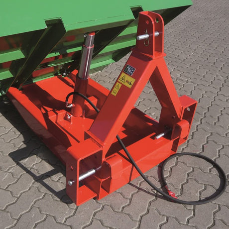 Hydraulic rear container