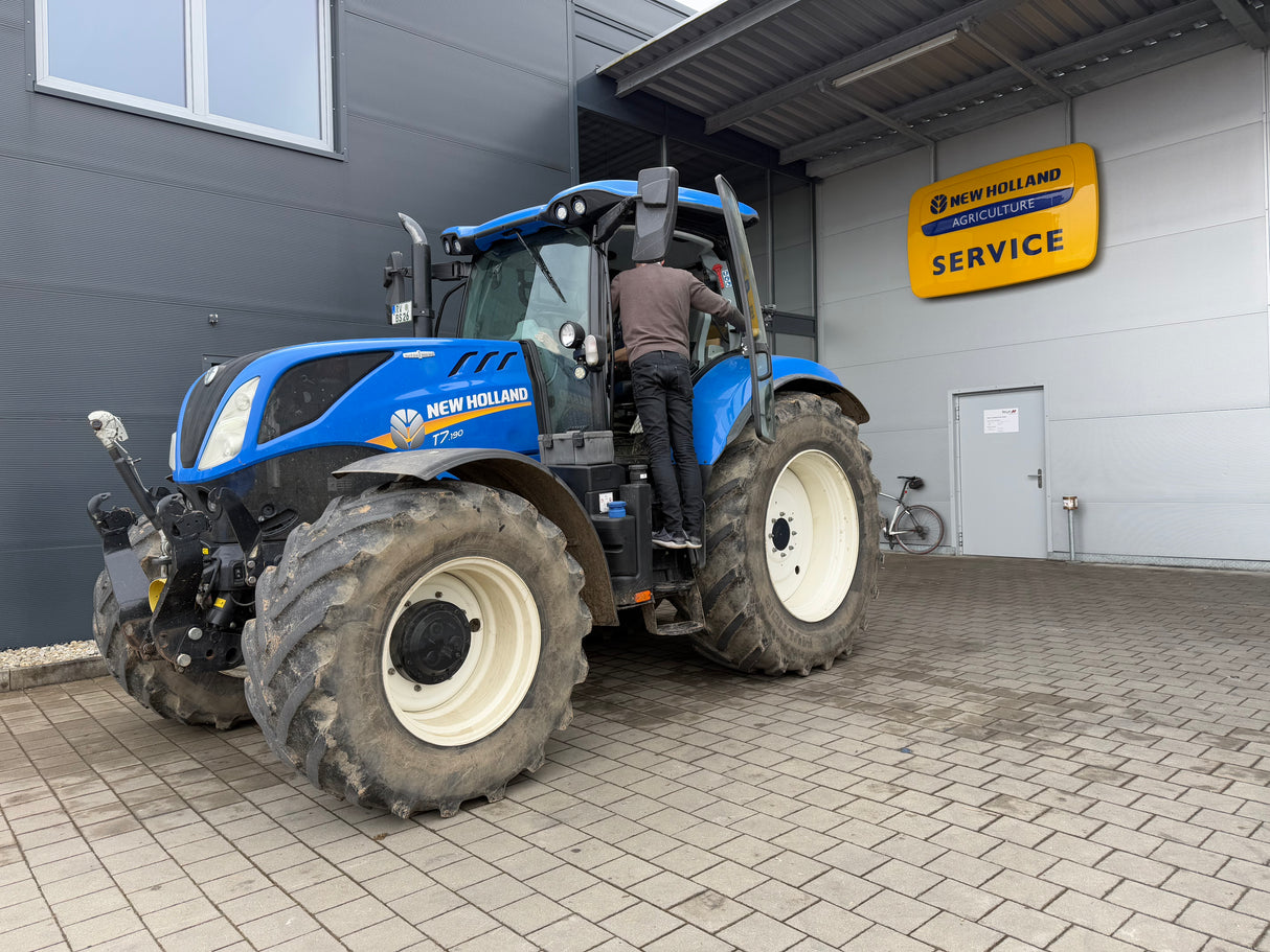 EFIX eSteer 10 RTK Lenksystem für Traktoren mit CAN-Bus Ansteuerung oder Lenkradmotor