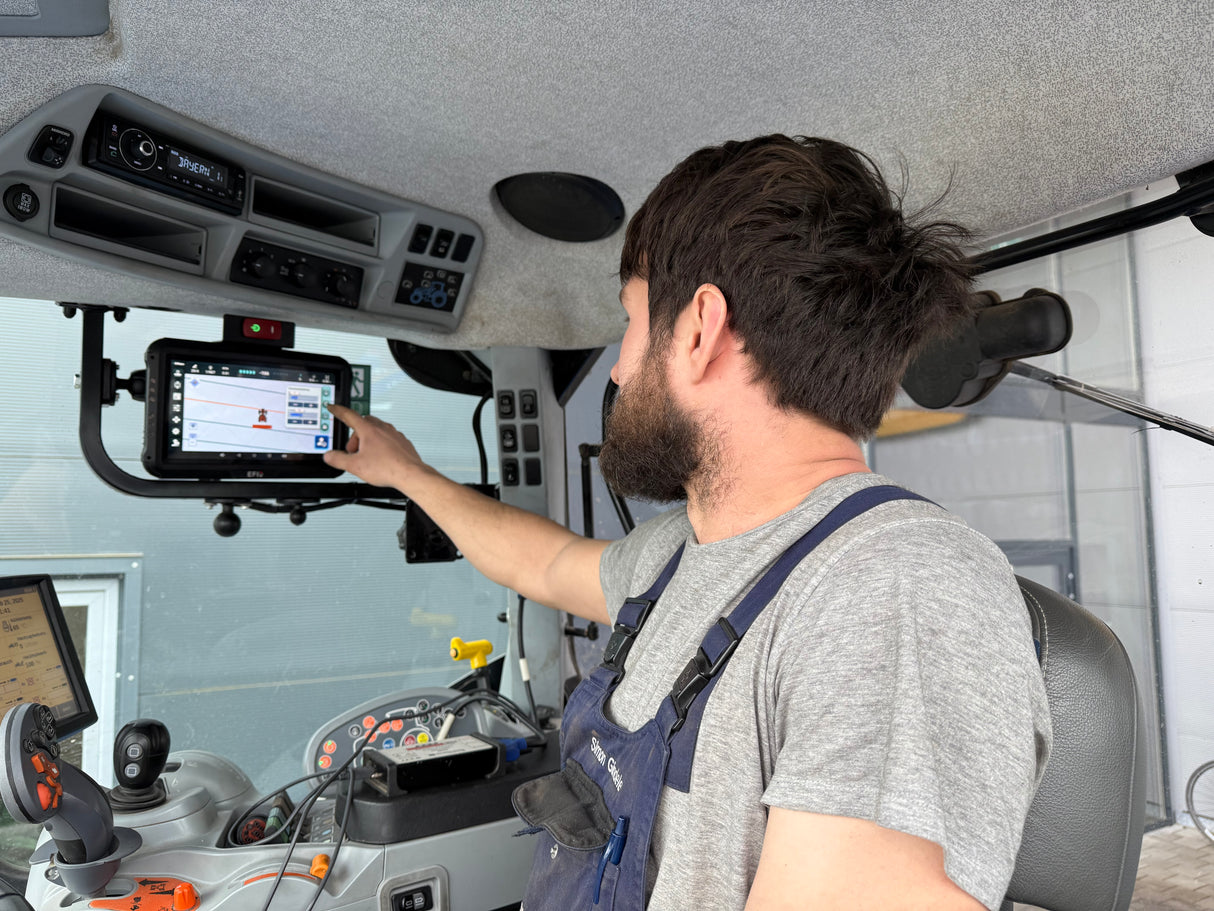 EFIX eSteer 10 RTK Lenksystem für Traktoren mit CAN-Bus Ansteuerung oder Lenkradmotor