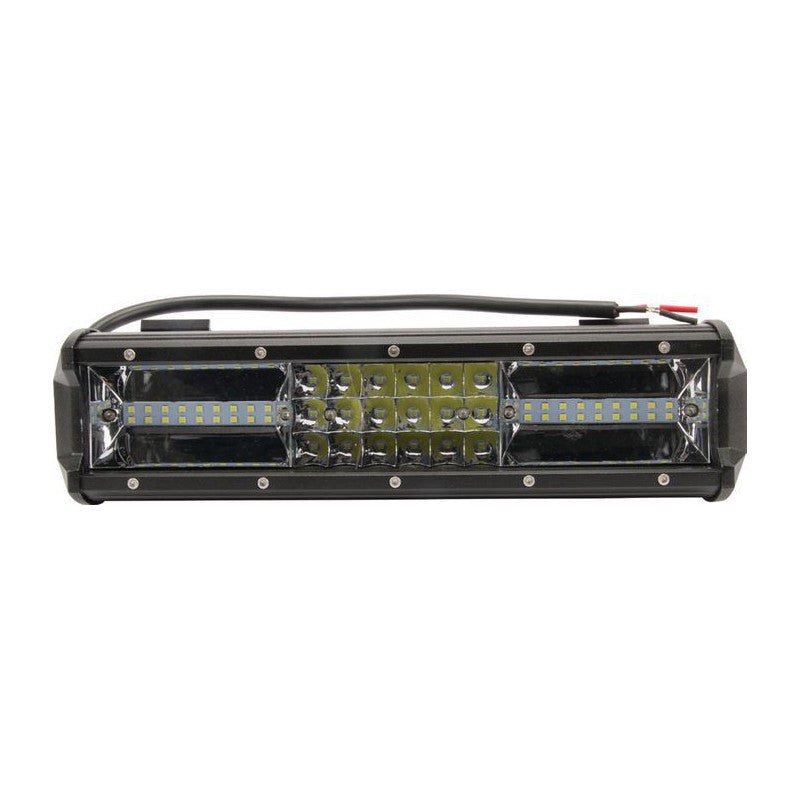 KRAMP Lichtleiste LED, 81W, 7290lm, rechteckig, 12 / 24V, weiß, 304x57mm, Kabelendhülse, Combo, 54 LEDs, Kramp LA10301