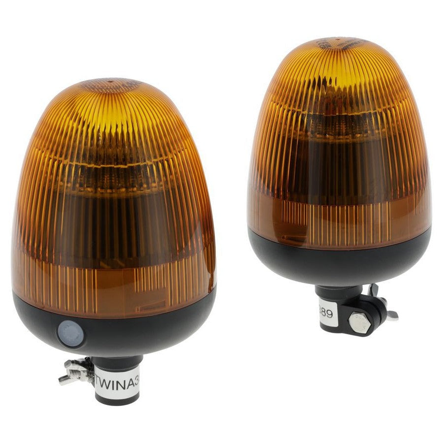 KRAMP LED-Blinkleuchten TWIN, synchronisierbar, 12-24V, flexibel, 2 Stk. - LA20095