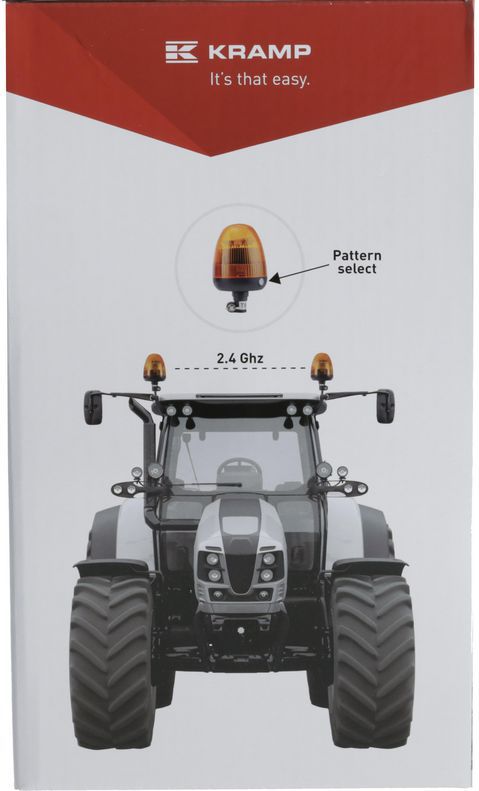 KRAMP LED-Blinkleuchten TWIN, synchronisierbar, 12-24V, flexibel, 2 Stk. - LA20095