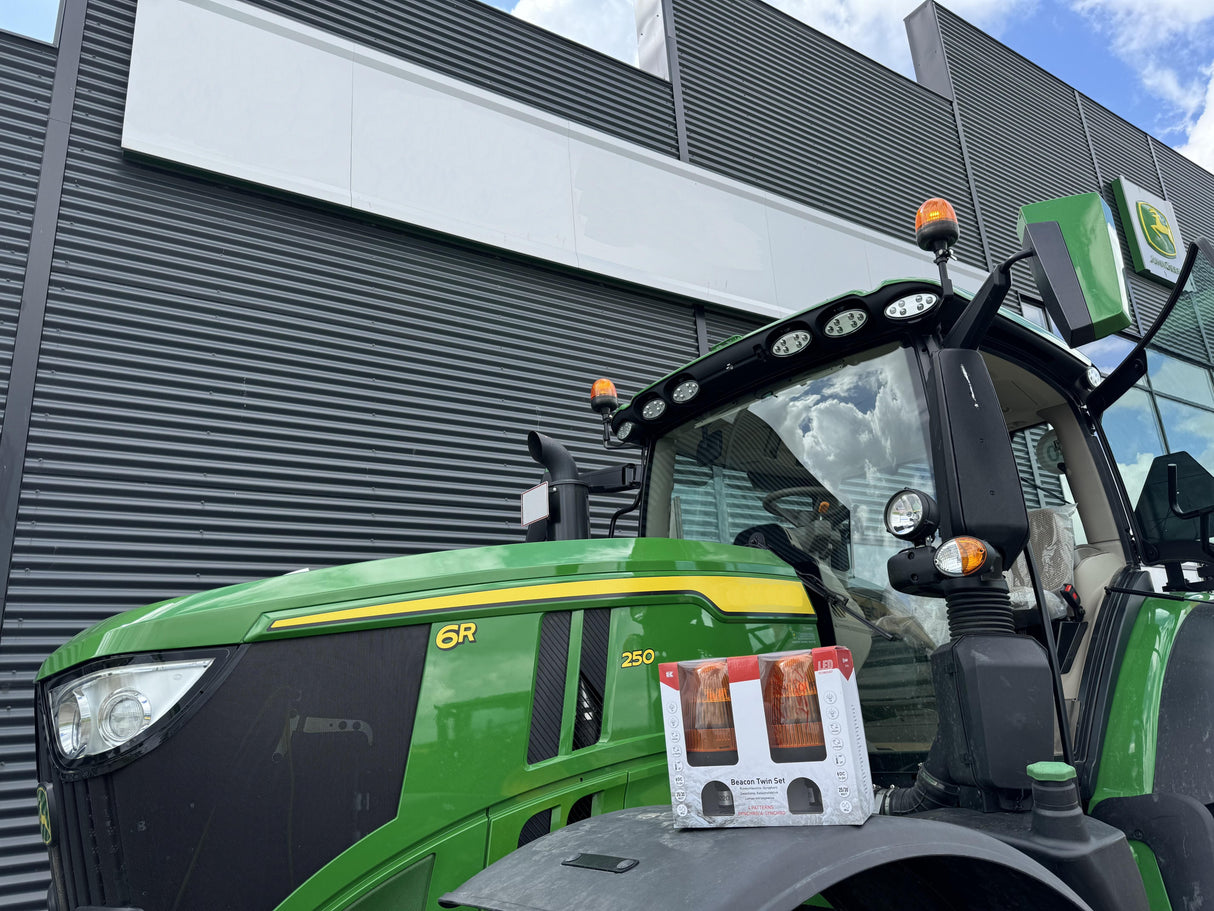 KRAMP LED-Blinkleuchten TWIN, synchronisierbar, 12-24V, flexibel, 2 Stk. - LA20095