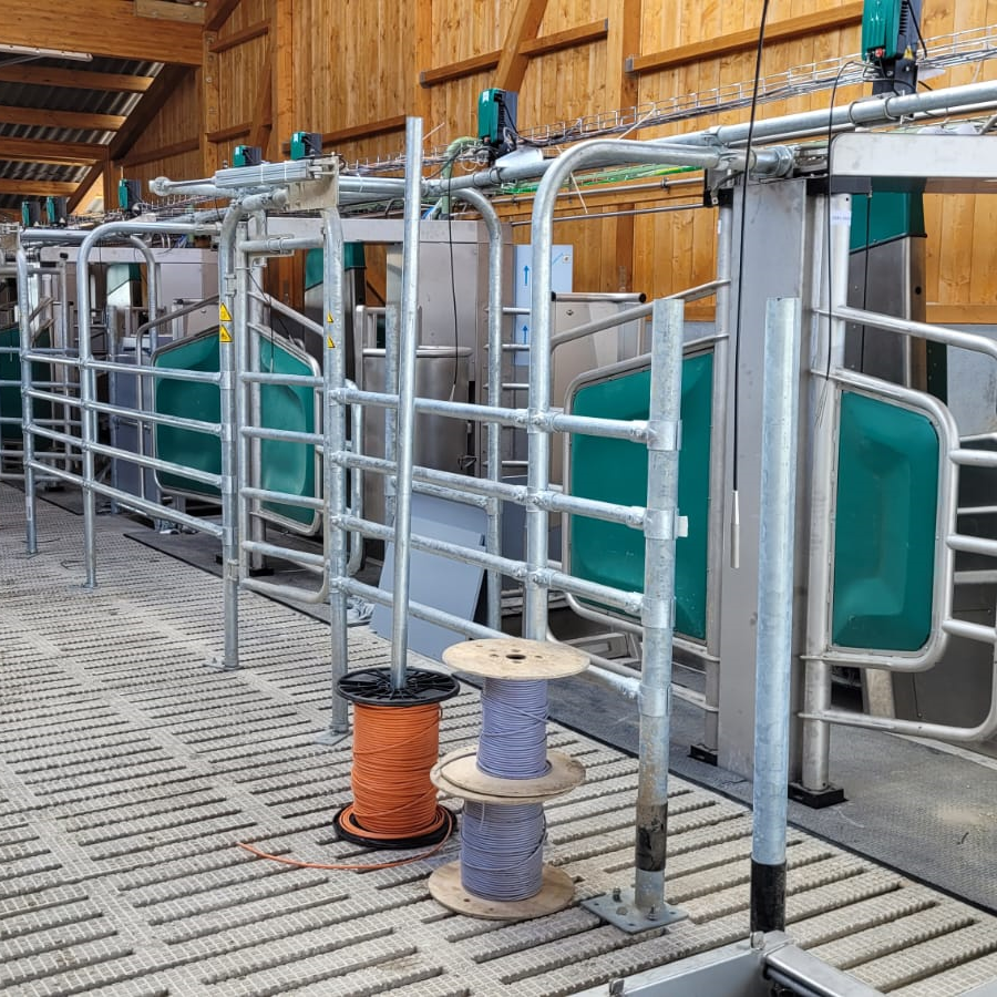 DR9500 mit Guided-Exit im Aufbau