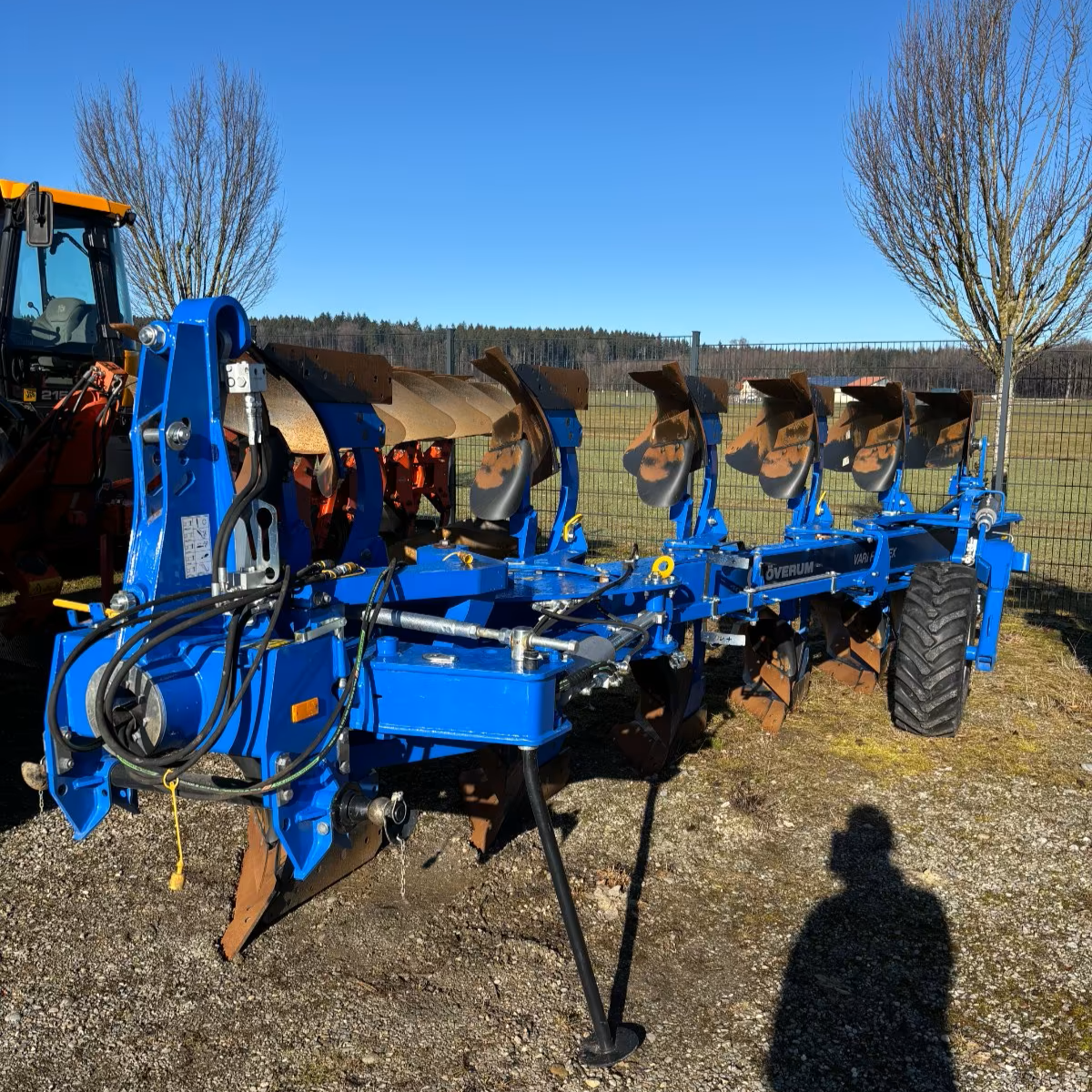 Överum 6-Furchen Vario Pflug VariFlex EX Vorführer mit 10 ha