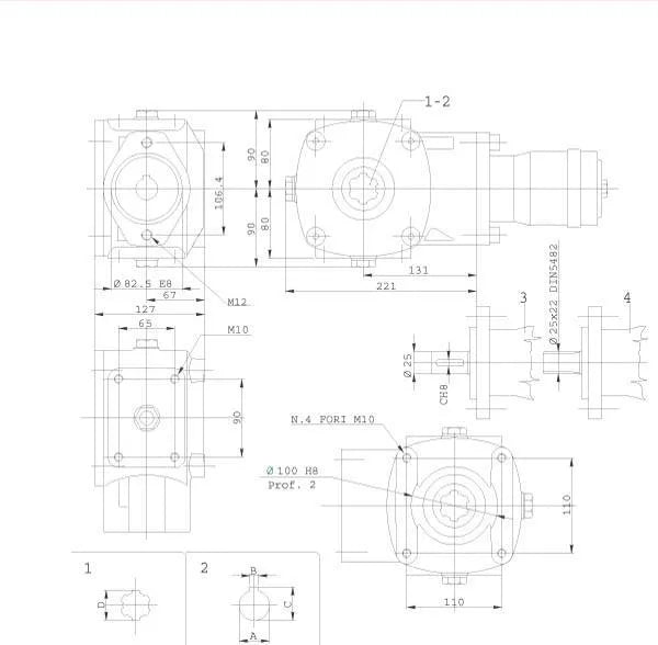 Berma Getriebe 3,1:1 RT9035