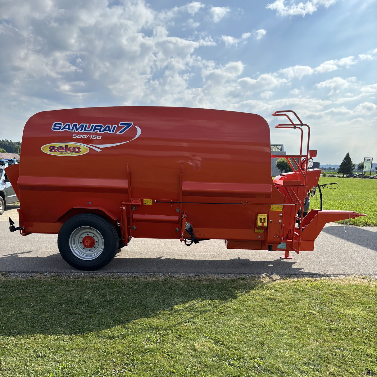 Seko Samurai 7 Unifeed gezogener Futtermischwagen horizontal