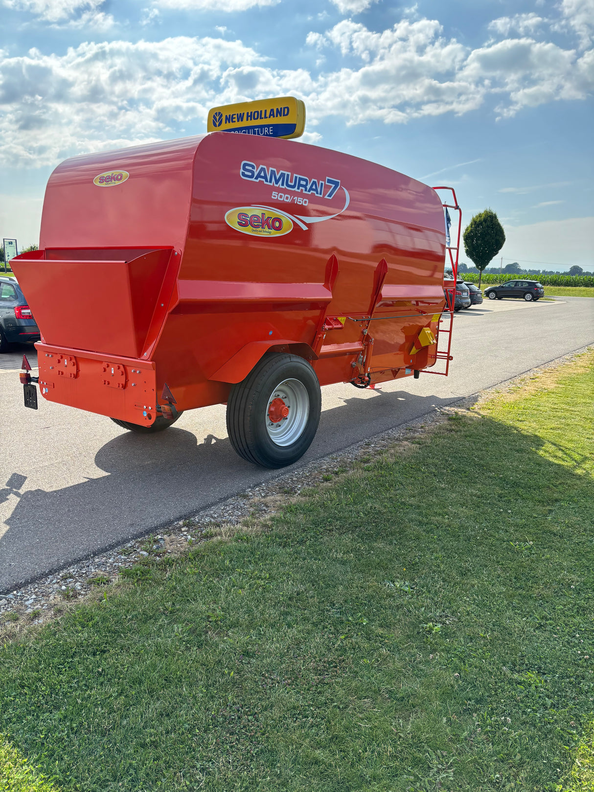 Seko Samurai 7 Unifeed gezogener Futtermischwagen horizontal