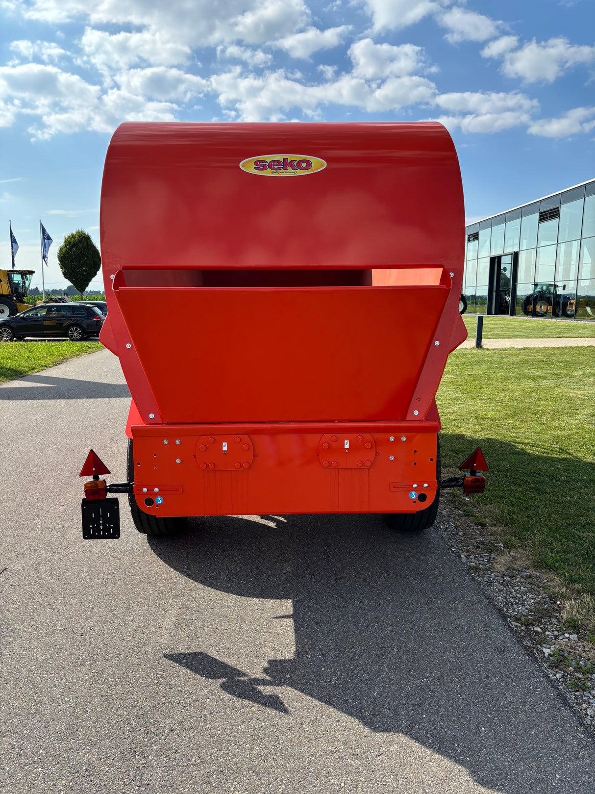 Seko Samurai 7 Unifeed gezogener Futtermischwagen horizontal