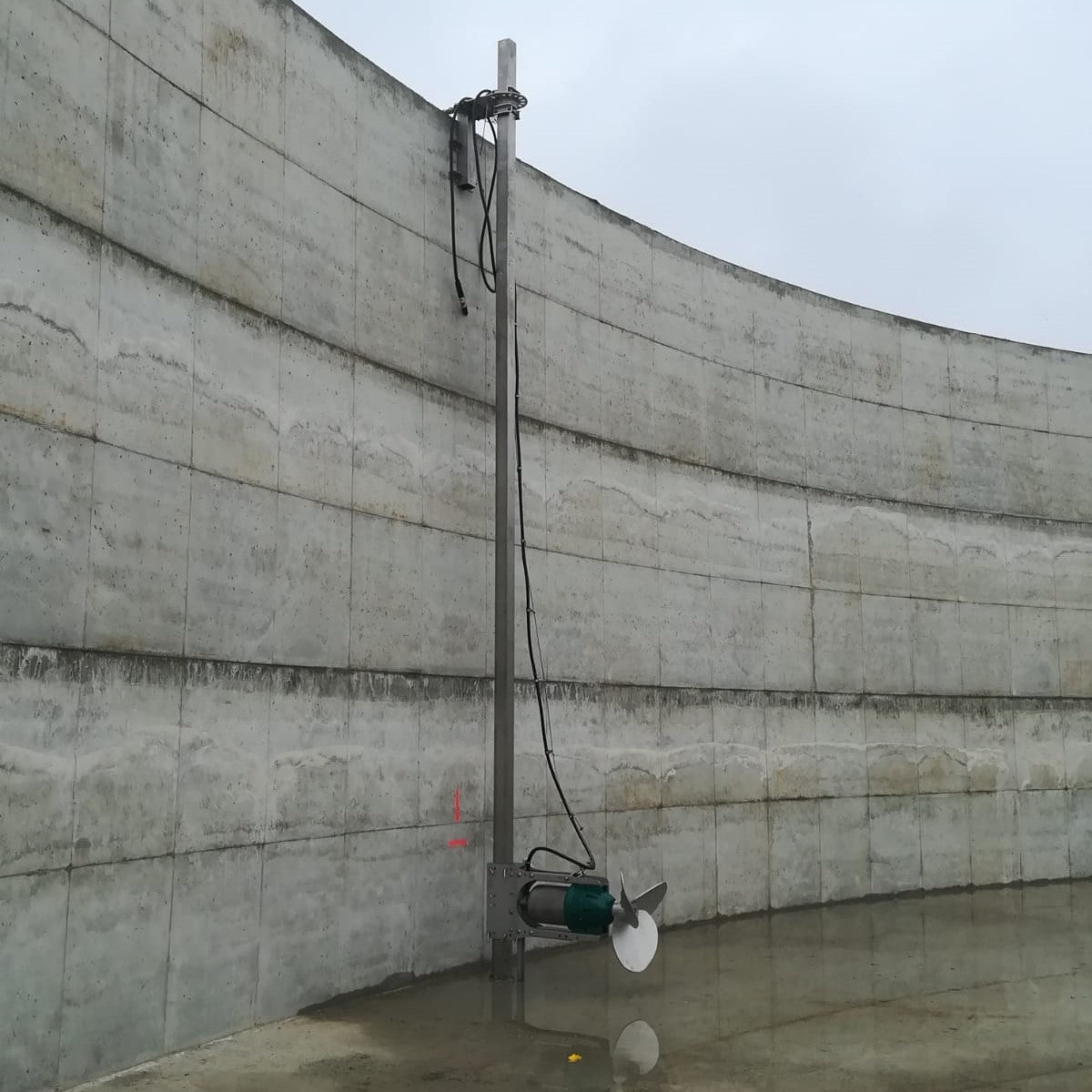 TMR 3D submersible motor mixer