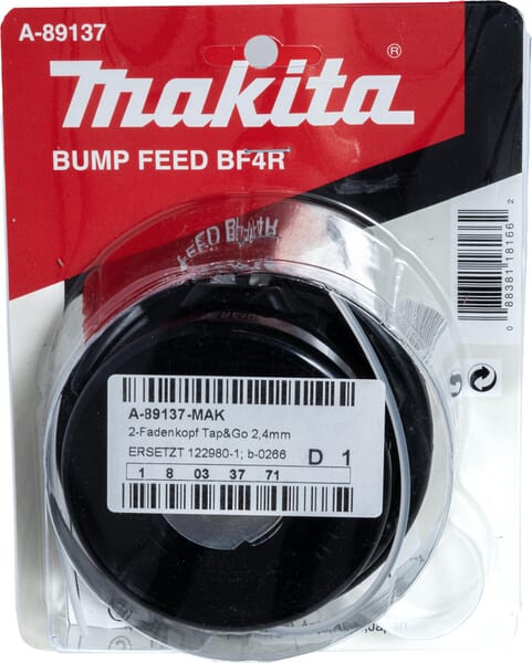 Makita/Dolmar Tap & Go Trimmerkopf, 2,4 mm - 1 Stück - A89137