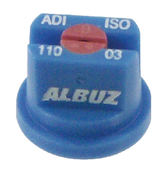 Albuz Flachstrahldüse ADI 110° blau Keramik ADI11003